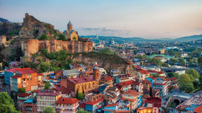 Tbilisi city centre, Georgia