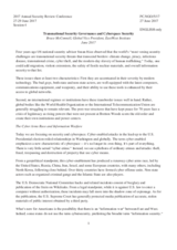 Statement by Mr. Bruce McConnell, Global Vice President