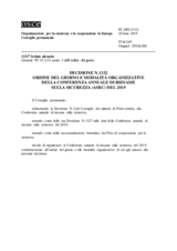 Decisione N.1332 del Consiglio permanente