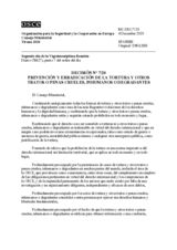 Decision No.7/20 - PREVENTION AND ERADICATION OF TORTURE AND OTHER CRUEL, INHUMAN OR DEGRADING TREATMENT OR PUNISHMENT 
