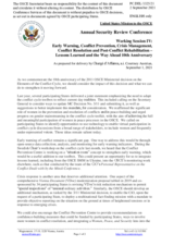 Statement by Courtney Austrian, Chargé d’Affaires, a.i. 