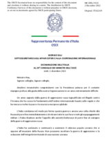 Statement by H.E. Giorgio Silli, Deputy Minister of Foreign Affairs and International Cooperation