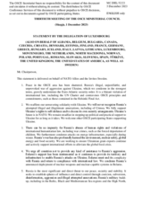 Joint Statement