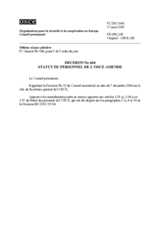 Permanent Council Decision No. 664 (fr)