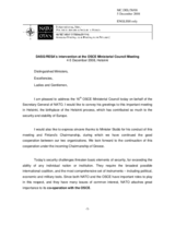 Statement by Ms. Aurelia BOUCHEZ, Deputy Assistant Secretary General for Regional, Economic and Multilateral Affairs, Political Affairs and Security Policy Division, NATO International Staff