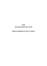 Herausforderung des Wandels