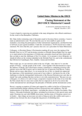 Closing Statement