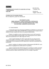 Ministerial Council Decision No. 8/04 on MANPADS (fr)