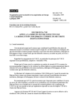Ljubljana Ministerial Decision No. 7 on supporting the effective implementation of UN Security Council Resolution 1540 (2004) (fr)