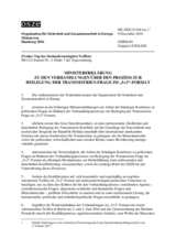 Doc 2 - Ministerial Statement on the Negotiations on the Transdniestrian Settlement Process in the "5+2" Format